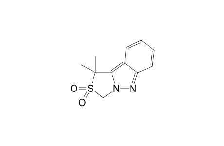 1,1-Dimethyl-1,3-dihydrothiazolo[3,4-b]indazole-2,2-dioxide