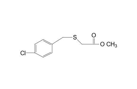 [(p-chlorobenzyl)thio]acetic acid, methyl ester