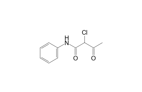 2-Chloro-3-oxo-N-phenylbutanamide