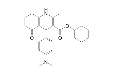 cyclohexyl 4-[4-(dimethylamino)phenyl]-2-methyl-5-oxo-1,4,5,6,7,8-hexahydro-3-quinolinecarboxylate