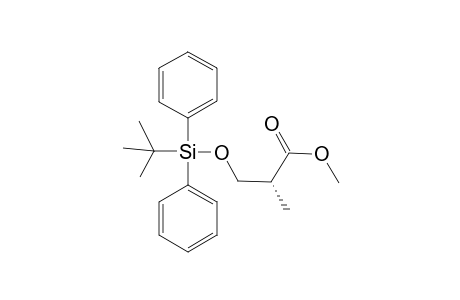 (2R)-3-[tert-butyl(diphenyl)silyl]oxy-2-methyl-propionic acid methyl ester