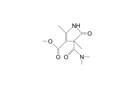2,4-DIMETHYL-4-(DIMETHYLCARBAMOYL)-5-OXO-2-PYRROLIDINE-3-CARBOXYLICACID, METHYL ESTER
