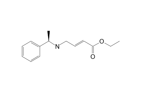 (E)-4-[[(1R)-1-phenylethyl]amino]-2-butenoic acid ethyl ester