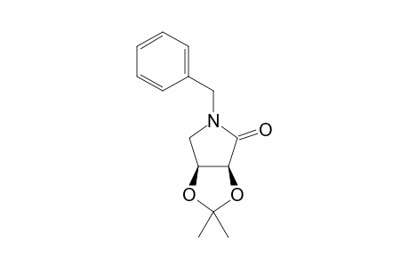 N-BENZYL-4-AMINO-4-DEOXY-2,3-O-ISOPROPYLIDENE-D-ERYTHRONOLACTAM