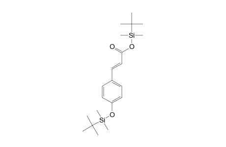 Cinnamic acid, 4-(t-butyldimethylsilyloxy)-, t-butyldimethylsilyl ester