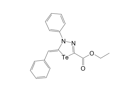 2-Benzylidene-3-phenyl-5-ethoxycarbonyl-1,3,4-telluradiazoline