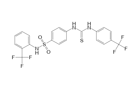 THIO-4-(TRIFLUOROMETHYL)-4'-[(alpha,alpha,alpha-TRIFLUORO-o-TOLYL)SULFAMOYL]CARBANILIDE