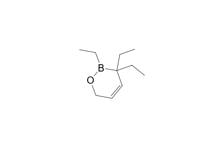 2H-1,2-Oxaborin, 2,3,3-triethyl-3,6-dihydro-