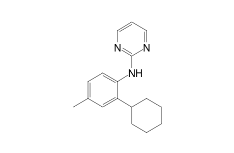 N-(2-Cyclohexyl-4-methylphenyl)pyrimidin-2-amine