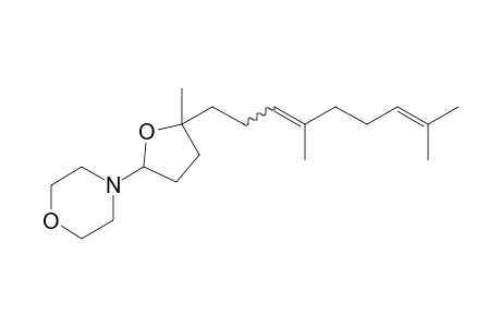 4-[5-[4,8-dimethylnona-3,7-dienyl]-5-methyl-tetrahydrofuran-2-yl]morpholine