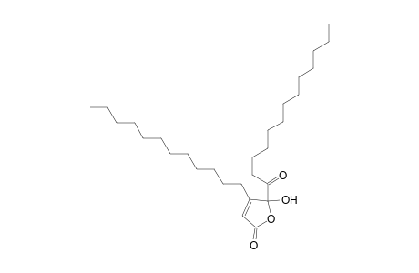 4-Dodecyl-5-hydroxy-5-tridecanoyl-2(5H)-furanone