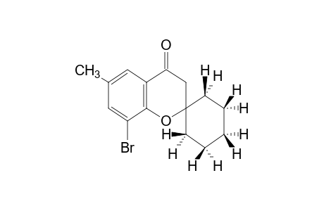 8-Bromo-6-methylspiro[chroman-2,1'-cyclohexan]-4-one