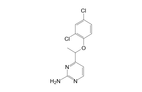 2-AMINO-4-[1-(2,4-DICHLOROPHENOXY)ETHYL]PYRIMIDINE