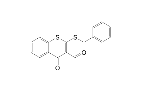 2-Benzylthio-4-oxo-4H-1-benzothiin-3-carbaldehyde