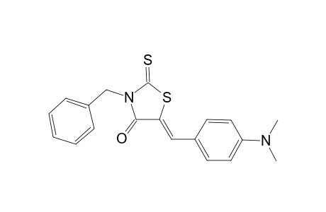 (5Z)-3-benzyl-5-[4-(dimethylamino)benzylidene]-2-thioxo-1,3-thiazolidin-4-one