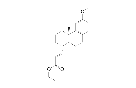 ethyl (E)-(12-methoxy-19-norpodocarpa-8,11,13-trien-18-ylidene)acetate