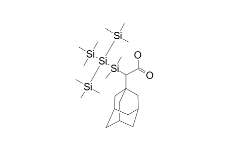 (1-ADAMANTYL)-[1,1,3,3,3-PENTAMETHYL-2,2-BIS-(TRIMETHYLSILYL)-TRISILANYL]-ACETIC-ACID