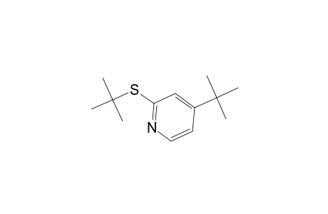 Pyridine, 4-tert-butyl-2-(tert-butylthio)-