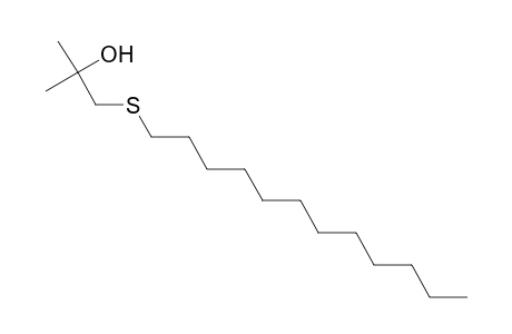 2-[(dodecylthio)methyl]-2-propanol