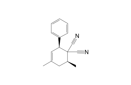 cis-1,1-Dicyano-4,6-dimethyl-2-phenylcyclohex-3-ene