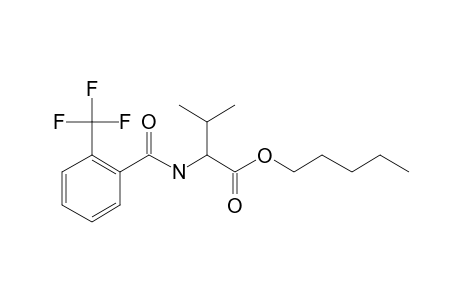 L-Valine, N-(2-trifluoromethylbenzoyl)-, pentyl ester