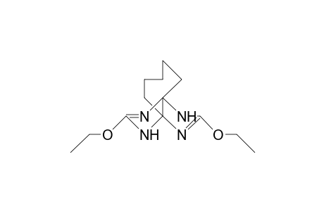 9,12-Diethoxy-8,10,11,13-tetraaza-tricyclo(5.3.3.0)trideca-8,11-diene