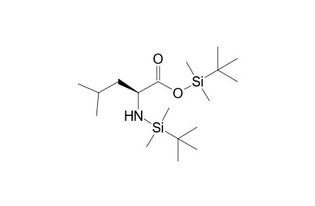 t-Butyldimethylsilyl N-t-butyldimethylsilylleucine ester
