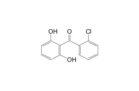 (2-Chlorophenyl)(2,6-dihydroxyphenyl)methanone