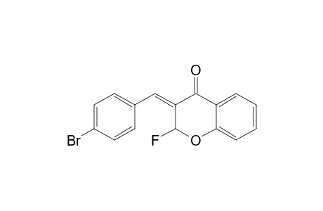 (E)-3-(4-Bromobenzylidene)-2,3-dihydro-2-fluorochroman-4-one