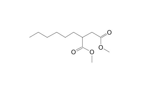 2-Hexylbutanedioic acid, 2me derivative