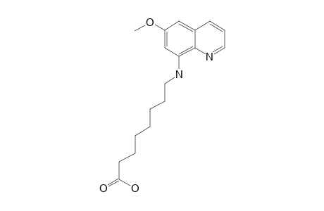 8-[6-Methoxy-8-quinolyl]aminooctanoic acid