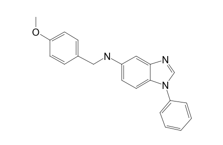 N-(4-methoxybenzyl)-1-phenyl-1H-benzimidazol-5-amine