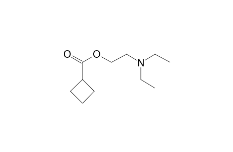 Cyclobutanecarboxylic acid, 2-diethylaminoethyl ester