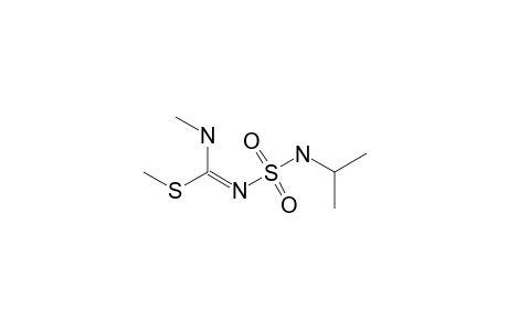 1-Methyl-N2-isopropyl-3-sulfamoylisothiourea