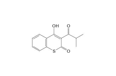 4-hydroxy-3-isobutyryl-1-thiocoumarin