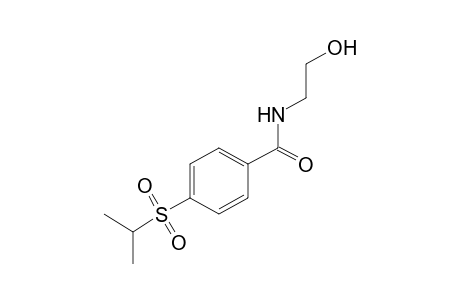 N-(2-hydroxyethyl)-p-(isopropylsulfonyl)benzamide