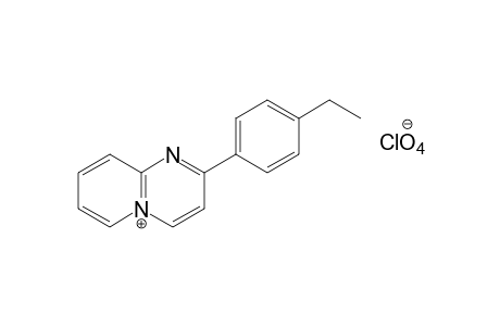 2-(p-ethylphenyl)pyrido[1,2-a]pyrimidin-5-ium perchlorate