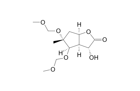 (3R,3aR,4R,5R,6aR)-3-hydroxy-4,5-bis(methoxymethoxy)-5-methyl-3a,4,6,6a-tetrahydro-3H-cyclopenta[b]furan-2-one