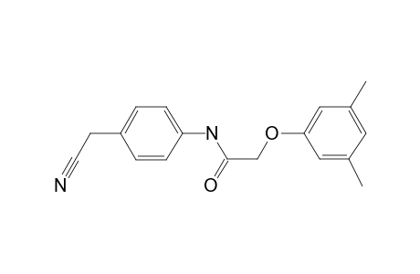 N-[4-(cyanomethyl)phenyl]-2-(3,5-dimethylphenoxy)ethanamide