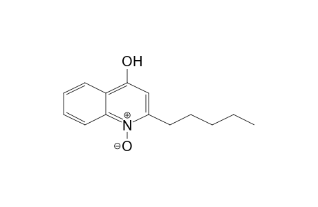 4-Quinolinol, 2-pentyl-N-oxide-