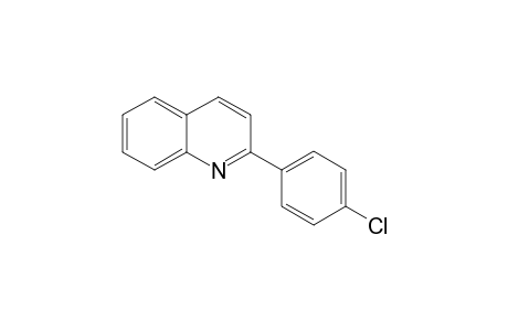 2-(4-Chlorophenyl)quinoline