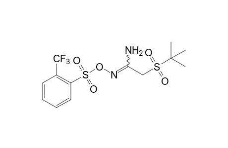 2-(tert-butylsulfonyl)-O-[(alpha,alpha,alpha-trifluoro-o-tolyl)sulfonyl]acetamidoxime