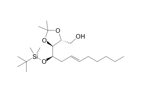 (2R,3S,4R)-4-Tert-butyldimethylsilyloxy-2,3-o-isopropylidenedodec-6-ene-1,2,3-triol