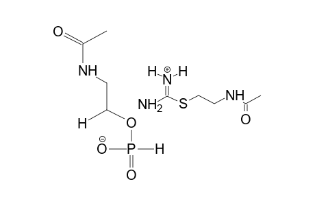 2-(N-ACETYLAMINO)ETHYLISOTHIURONIUM 2-ACETYLAMINOETHYLPHOSPHITE