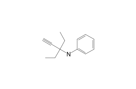 1,1-Diethylprop-2-ynyl(phenyl)amine