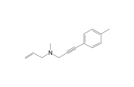 N-Methyl-N-[3-(p-tolyl)prop-2-yn-1-yl]prop-2-en-1-amine