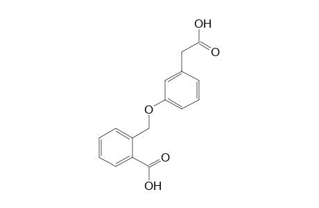 {m-[(o-carboxybenzyl)oxy]pheny}acetic acid