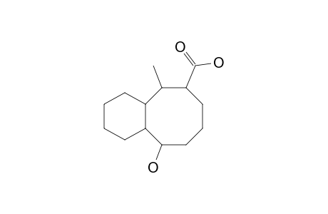 7-Hydroxy-2-methylbicyclo[6.4.0]dodecane-3-carboxylic acid