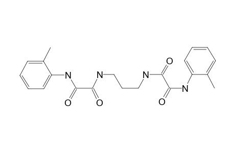 N-O-tolyl-N'-[3-(o-tolylaminooxalyl-amino)-propyl]-oxalamide