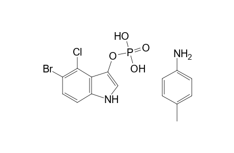 5-Bromo-4-chloro-3-indolyl phosphate p-toluidine salt